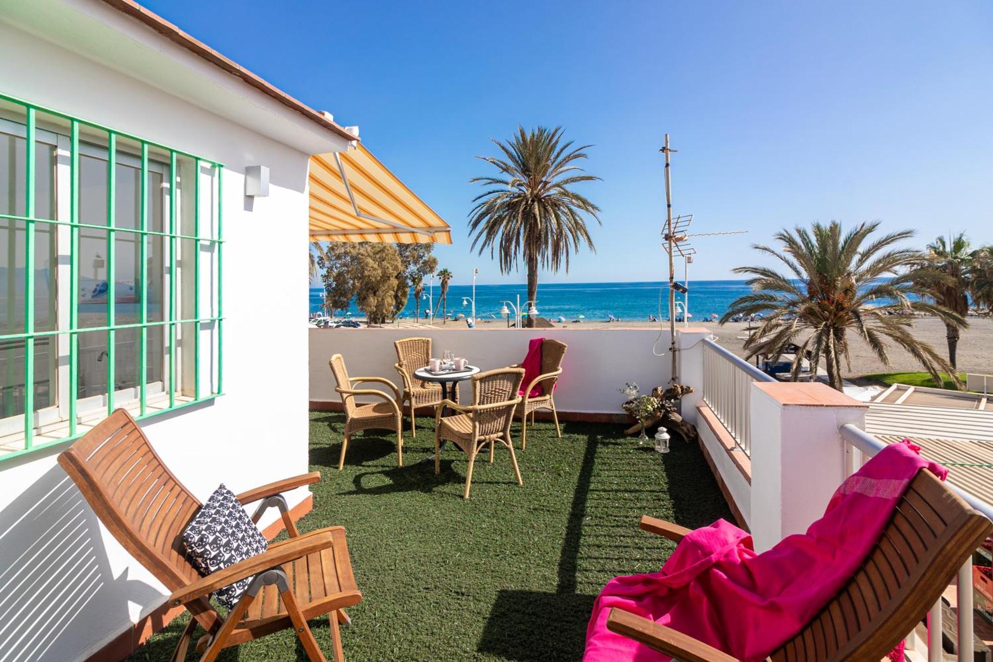 Sea & Wave Al Rolo Beach Apartment 말라가 외부 사진